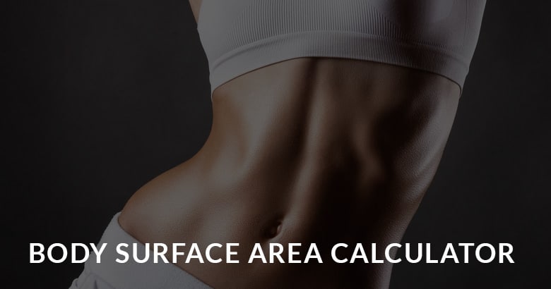 Body surface area calculator