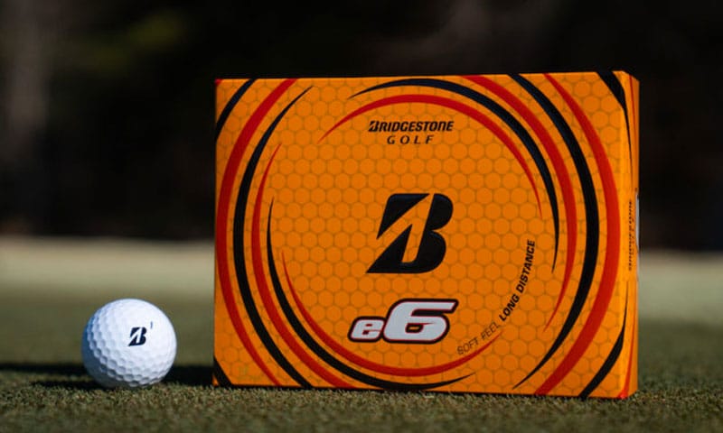 Bridgestone e6 golf balls - best golf balls for 2023